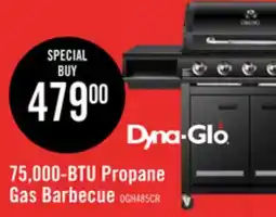 The Brick Dyna-Glo 660 75,000 BTU 5 Burner Gas Grill - DGH485CRP offer