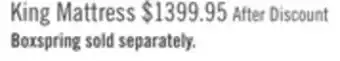 The Brick Scott Living Berwick ET Medium King Mattress offer