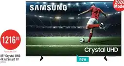 The Brick SAMSUNG 85 U8000H Crystal UHD 4K Smart Tizen TV (UN85U8000HFXZC) – 2026 Model offer