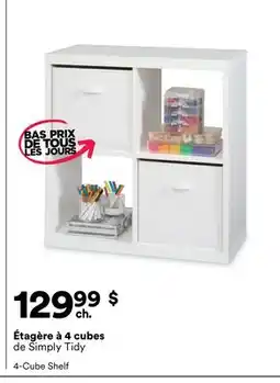 Michaels Étagère à 4 cubes de Simply Tidy offer