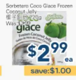 Oceans Fresh Food Market Sorbetera Coco Glace Frozen Coconut Jelly offer