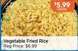 Blue Sky Supermarket Vegetable Fried Rice offer