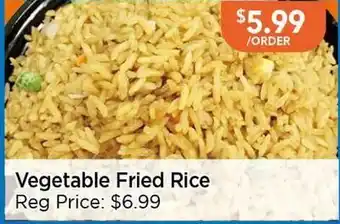 Blue Sky Supermarket Vegetable Fried Rice offer