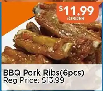 Blue Sky Supermarket BBQ Pork Ribs(6pcs) offer
