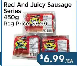 Blue Sky Supermarket Red And Juicy Sausage Series offer
