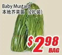 WinCo Food Mart Baby Mustard offer