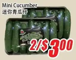 WinCo Food Mart Mini Cucumber offer