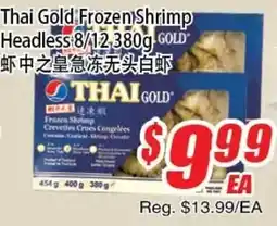 WinCo Food Mart Thai Gold Frozen Shrimp Headless offer