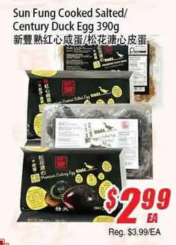 WinCo Food Mart Sun Fung Cooked Salted/ Century Duck Egg offer