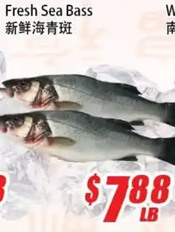 WinCo Food Mart Fresh Sea Bass offer