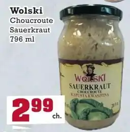 Frutta Si Wolski Choucroute Sauerkraut offer