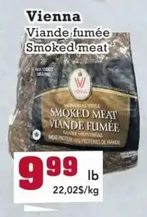 Frutta Si Vienna smoked meat offer