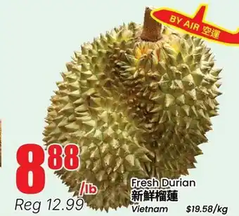 Terra Foodmart Fresh Durian offer