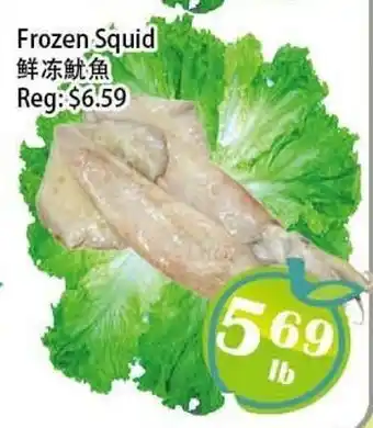 Food Depot Supermarket Frozen Squid offer