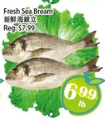 Food Depot Supermarket Fresh Sea Bream offer
