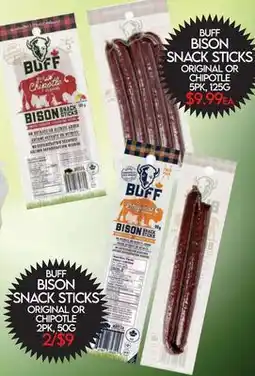 Fiesta Farms BUFF BISON SNACK STICKS offer