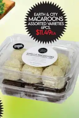 Fiesta Farms EARTH & CITY MACAROONS offer