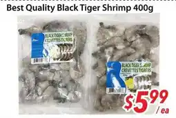 Bestco Food Mart Best Quality Black Tiger Shrimp offer
