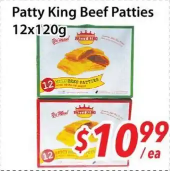 Bestco Food Mart Patty King Beef Patties offer