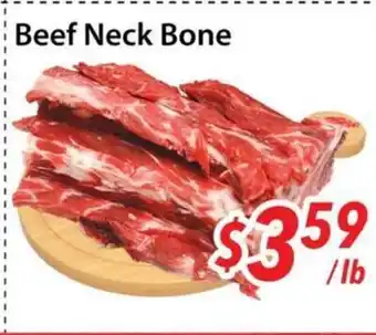 Bestco Food Mart Beef Neck Bone offer