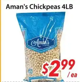 Bestco Food Mart Aman's Chickpeas 4LB offer