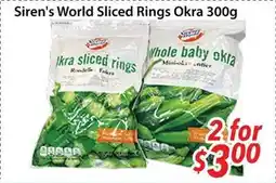 Bestco Food Mart Siren's World Sliced Rings Okra offer