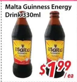 Bestco Food Mart Malta Guinness Energy Drink offer