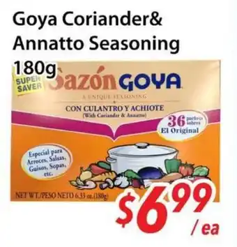 Bestco Food Mart Goya Coriander& Annatto Seasoning offer