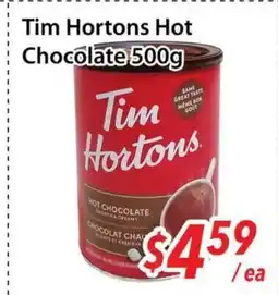 Bestco Food Mart Tim Hortons Hot Chocolate offer
