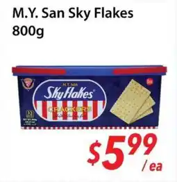 Bestco Food Mart M.Y. San Sky Flakes offer