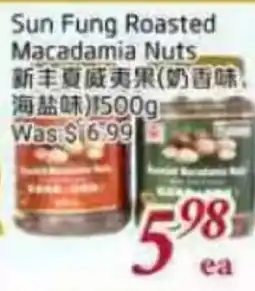 Tone Tai Supermarket Sun Fung Roasted Macadamia Nuts offer