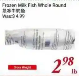 Tone Tai Supermarket Frozen Milk Fish Whole Round offer