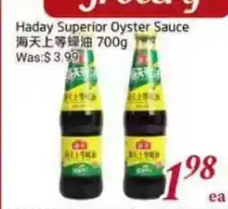 Tone Tai Supermarket Haday Superior Oyster Sauce offer