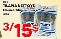 Marche Salaberry O&C TILAPIA NETTOYÉ offer