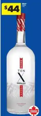 Real Canadian Liquorstore Deca Ten X Vodka offer