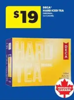 Real Canadian Liquorstore DECA Hard Iced Tea offer