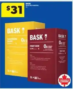 Real Canadian Liquorstore Bask Wine offer