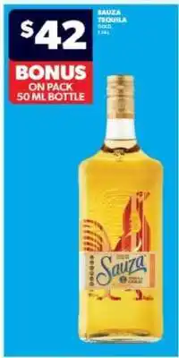 Real Canadian Liquorstore Sauza Tequila Gold offer