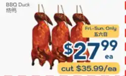 Oceans Fresh Food Market BBQ Duck offer