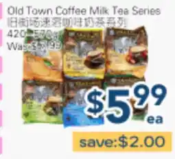 Oceans Fresh Food Market Old Town Coffee Milk Tea Series offer