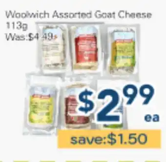 Oceans Fresh Food Market Woolwich Assorted Goat Cheese offer