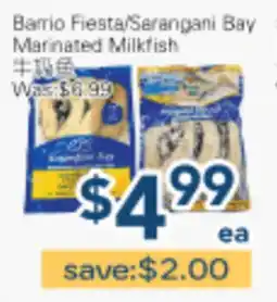 Oceans Fresh Food Market Barrio Fiesta/Sarangani Bay Marinated Milkfish offer