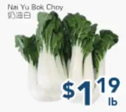 Oceans Fresh Food Market Nai Yu Bok Choy offer