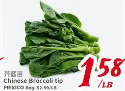 United Supermarket Chinese Broccoli tip offer