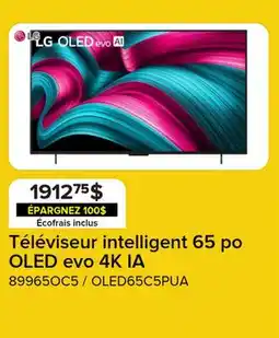 Leon's Téléviseur intelligent 65 po OLED evo 4K IA offer