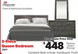 Surplus Furniture Canyon Maple 3-Piece Queen Bedroom Set offer