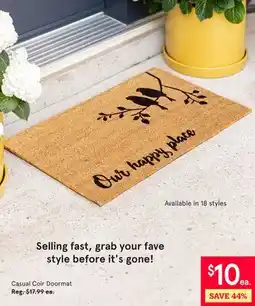 Kitchen Stuff Plus Casual Coir Doormat offer