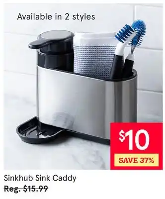Kitchen Stuff Plus Sinkhub Sink Caddy offer