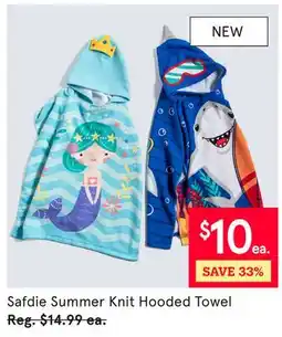Kitchen Stuff Plus Safdie Summer Knit Hooded Towel offer