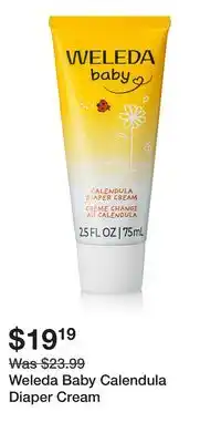 Well Weleda Baby Calendula Diaper Cream offer